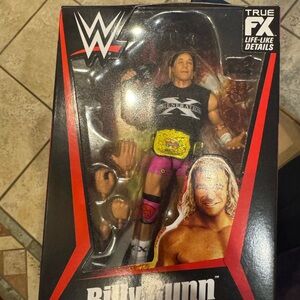 WWE Billy Gunn Action Figure with Pink and Black Gear